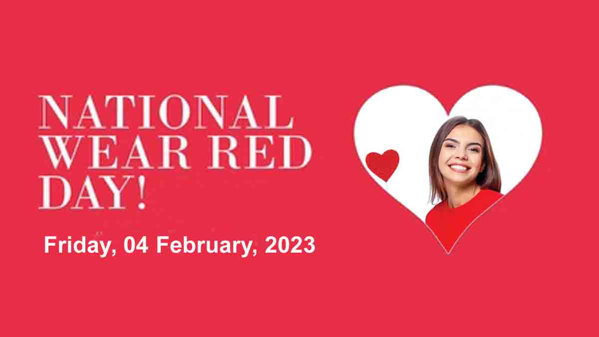 Wear Red To Promote Heart Health This Friday
