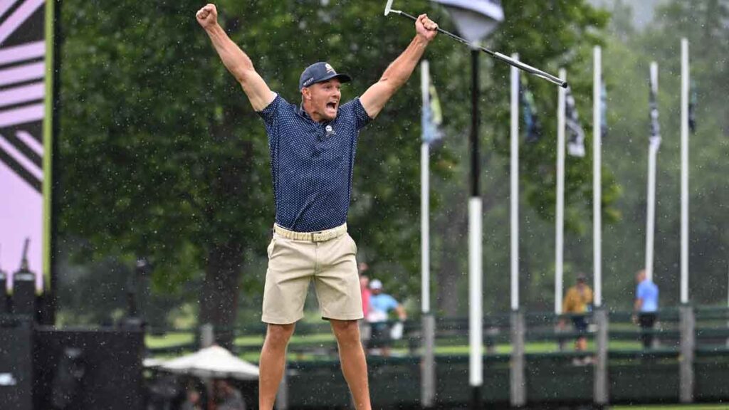 Bryson Dechambeau Hits Rare 58 To Win Liv Golf Greenbrier Title