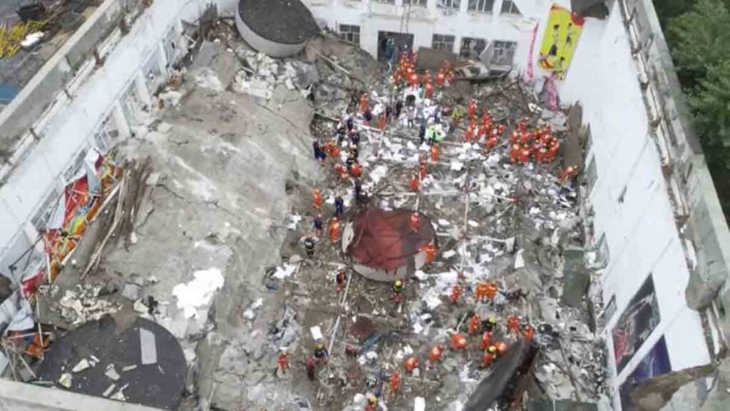 Tragedy Strikes As Roof Collapses Claiming 11 Lives During Girls Volleyball Team Practice