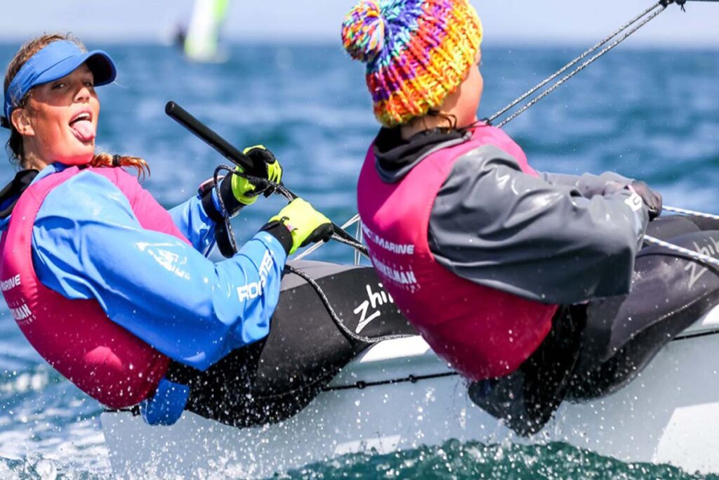 the Thrill of Women's Sailing