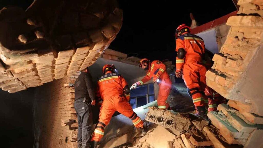 Devastating Earthquake Rocks Gansu Province, China